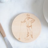 Bespoke Wooden Coasters with your own photo engraved