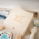 Personalised Baby Keepsake Box