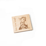 Bespoke Wooden Coasters with your own photo engraved