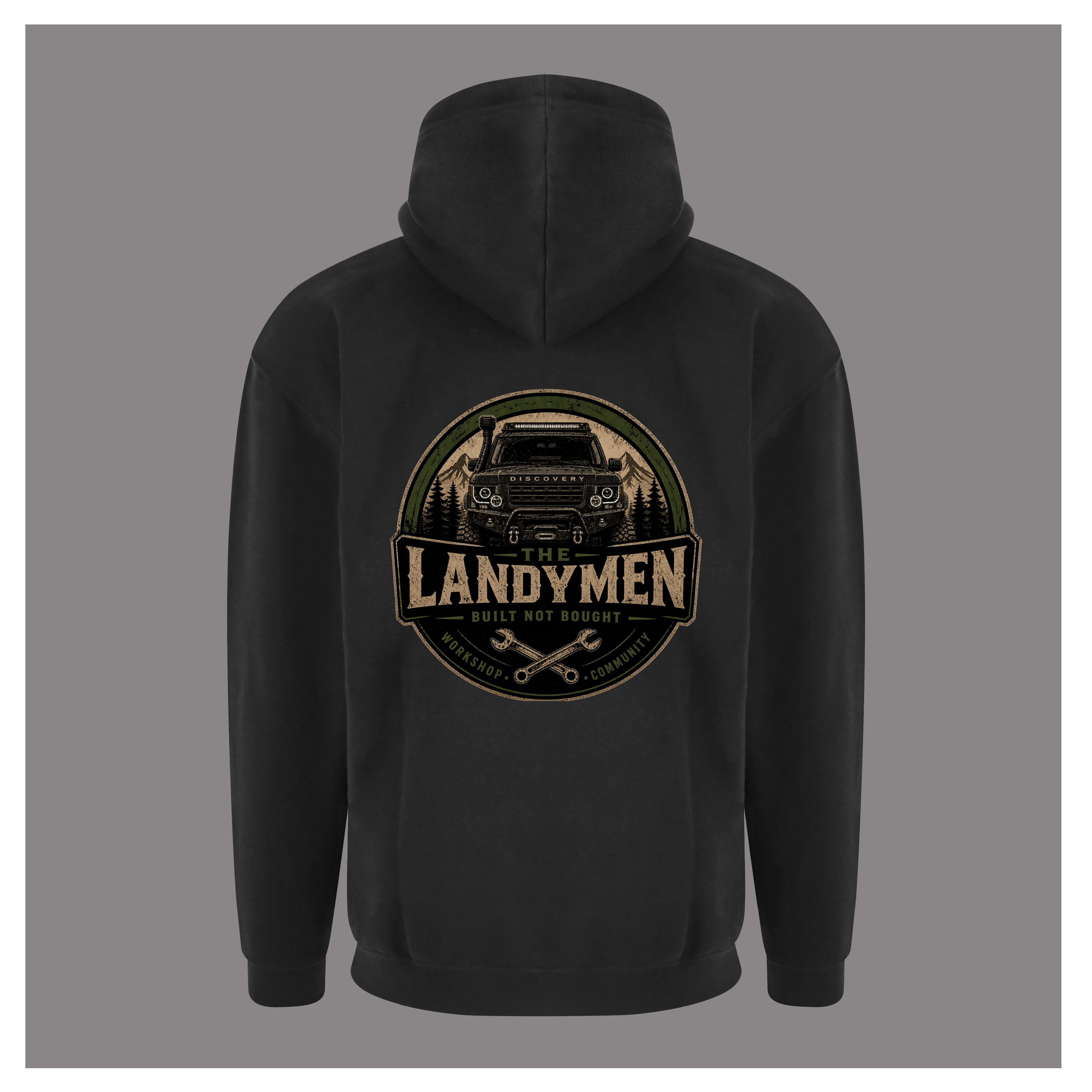 MDRS - Landymen Hoodie - BLACK