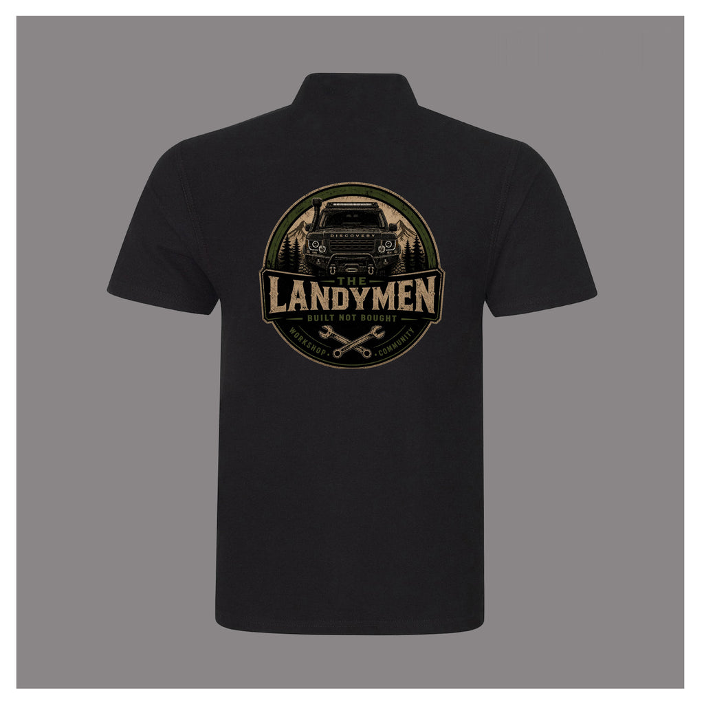 MDRS - Landymen Polo shirt - BLACK