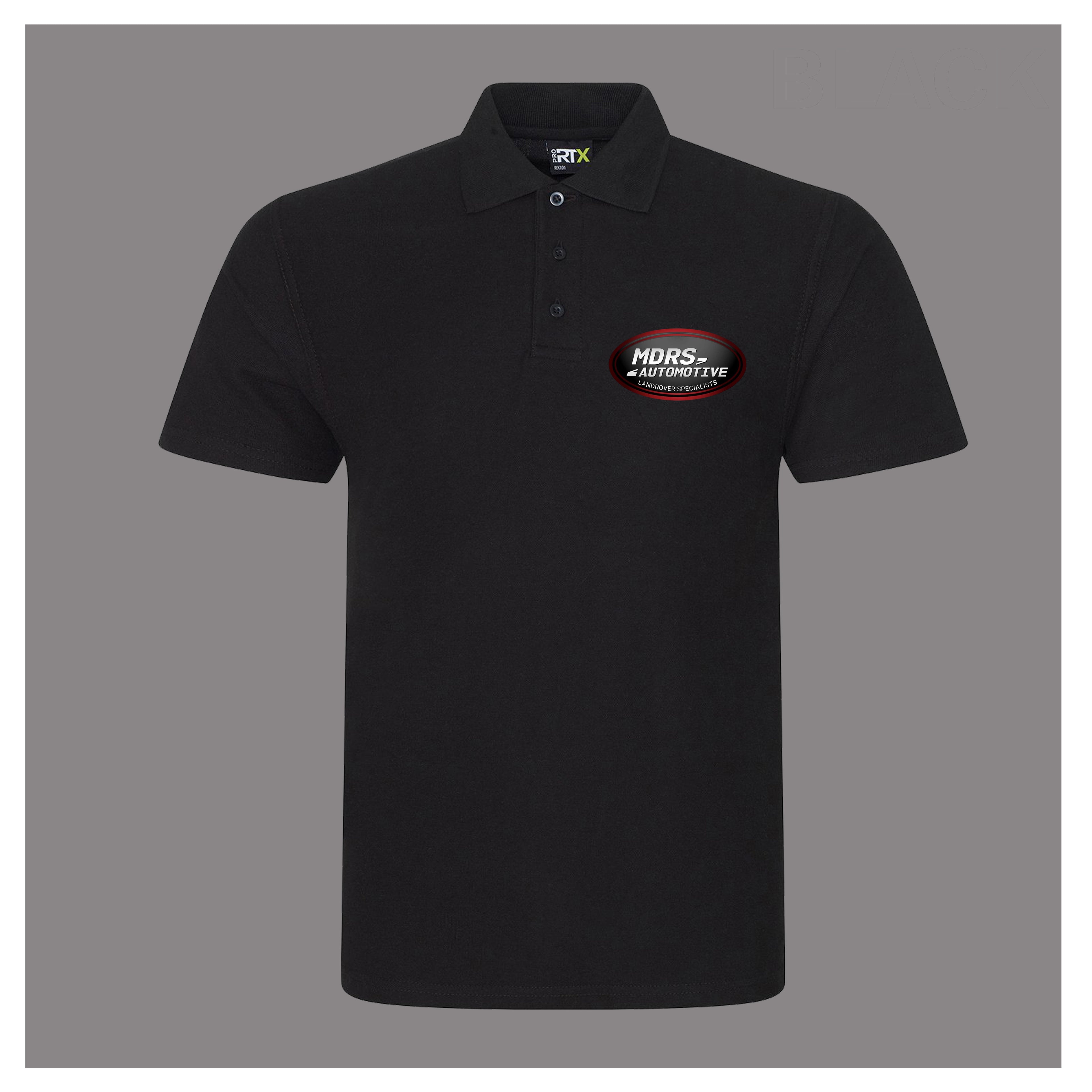MDRS - Landymen Polo shirt - BLACK