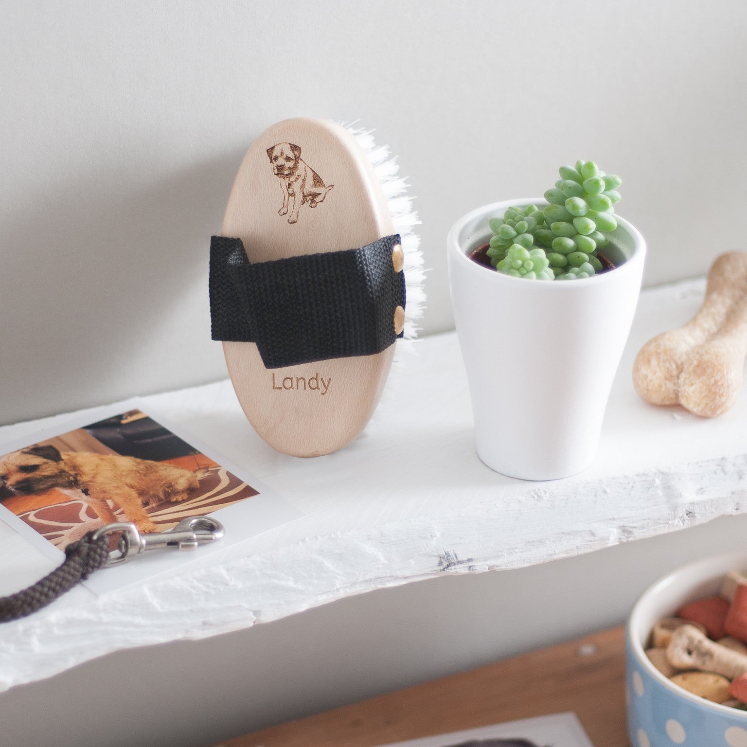 Personalised Dog or Cat Body Brush