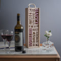 Bespoke Celebratory Bottle Box (add your own 10 words)