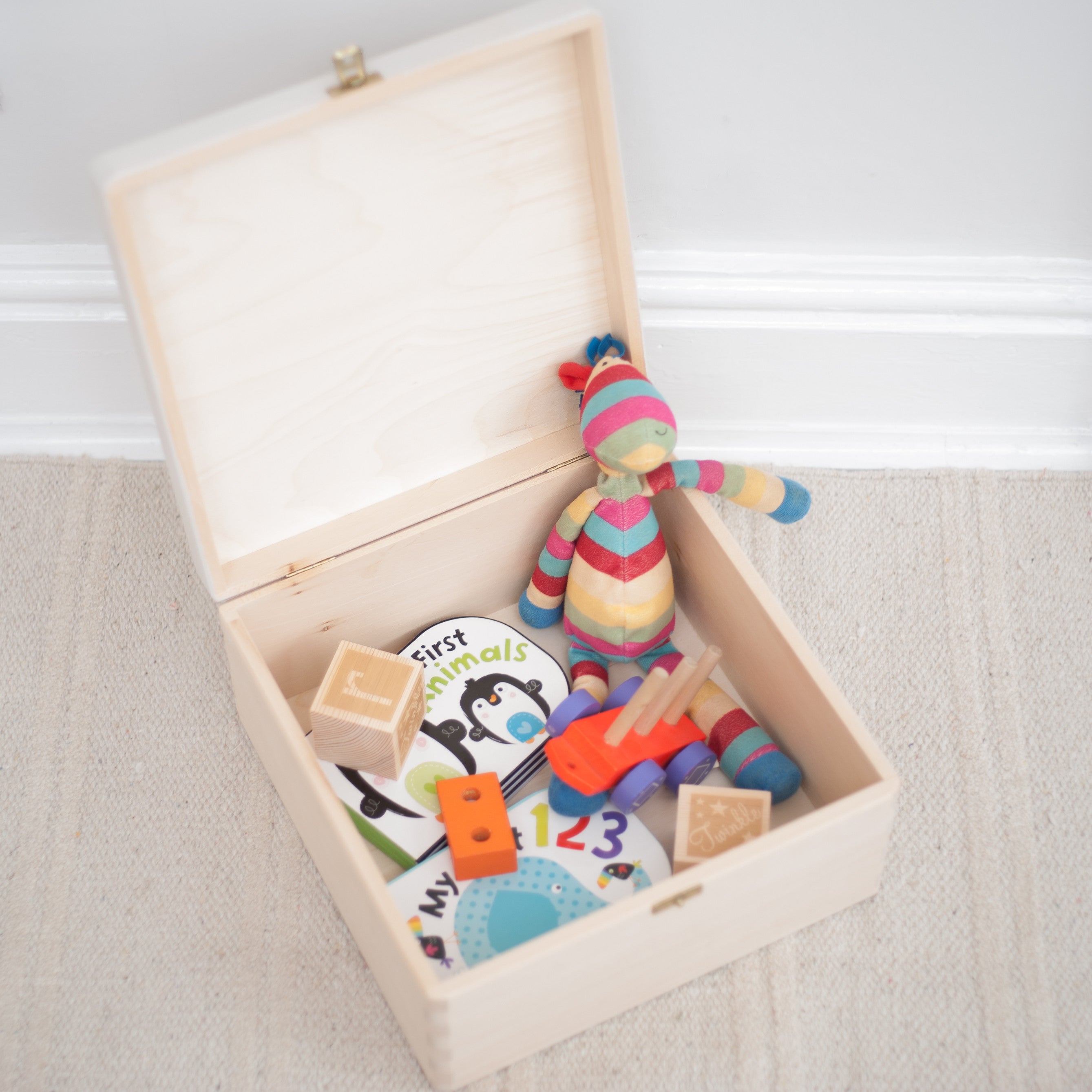 Personalised Baby Keepsake Box