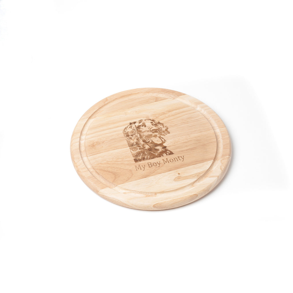 Personalised Bread/Cheese Board with Photo
