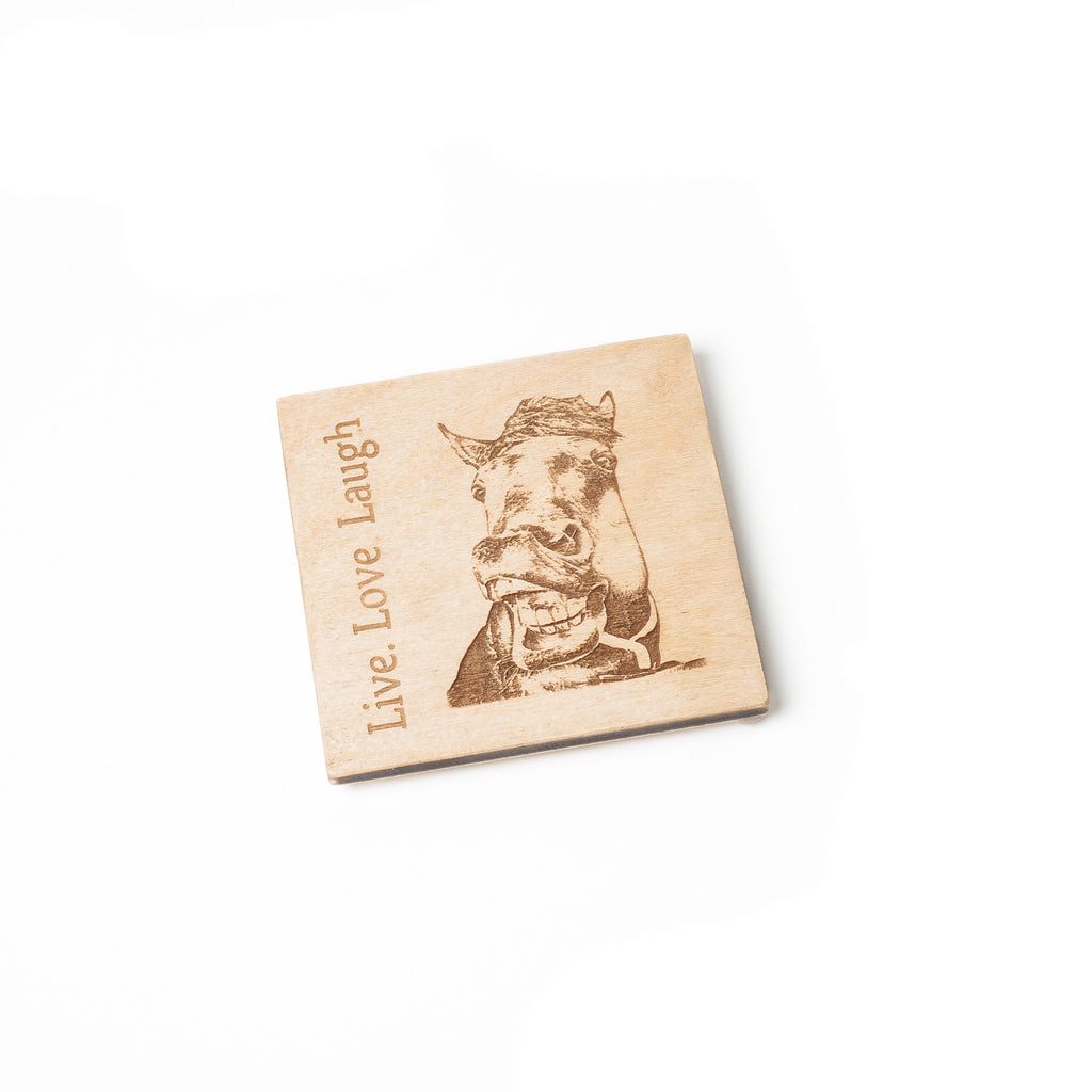Bespoke Wooden Coasters with your own photo engraved