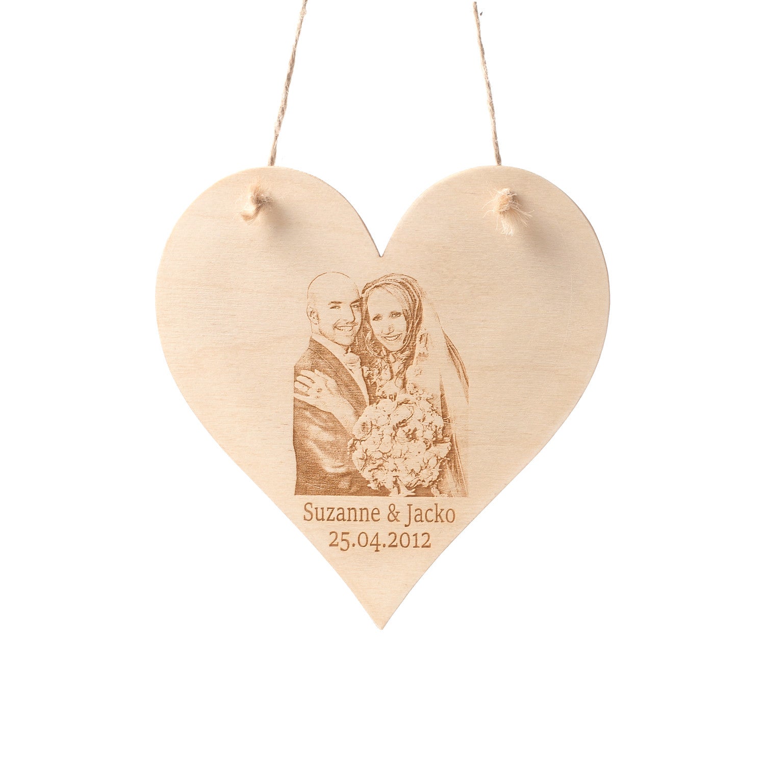 Bespoke Wooden Plaques with your photo engraved