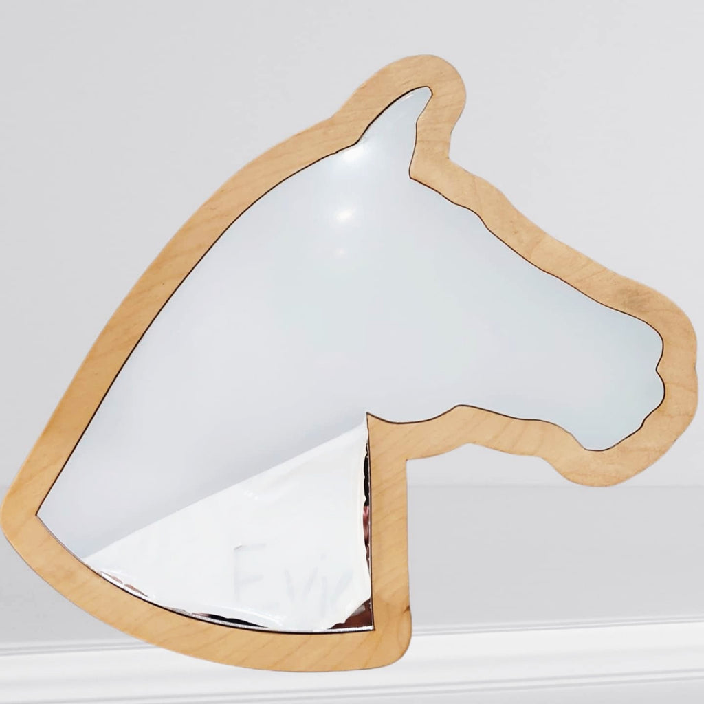 Luxury horse mirror