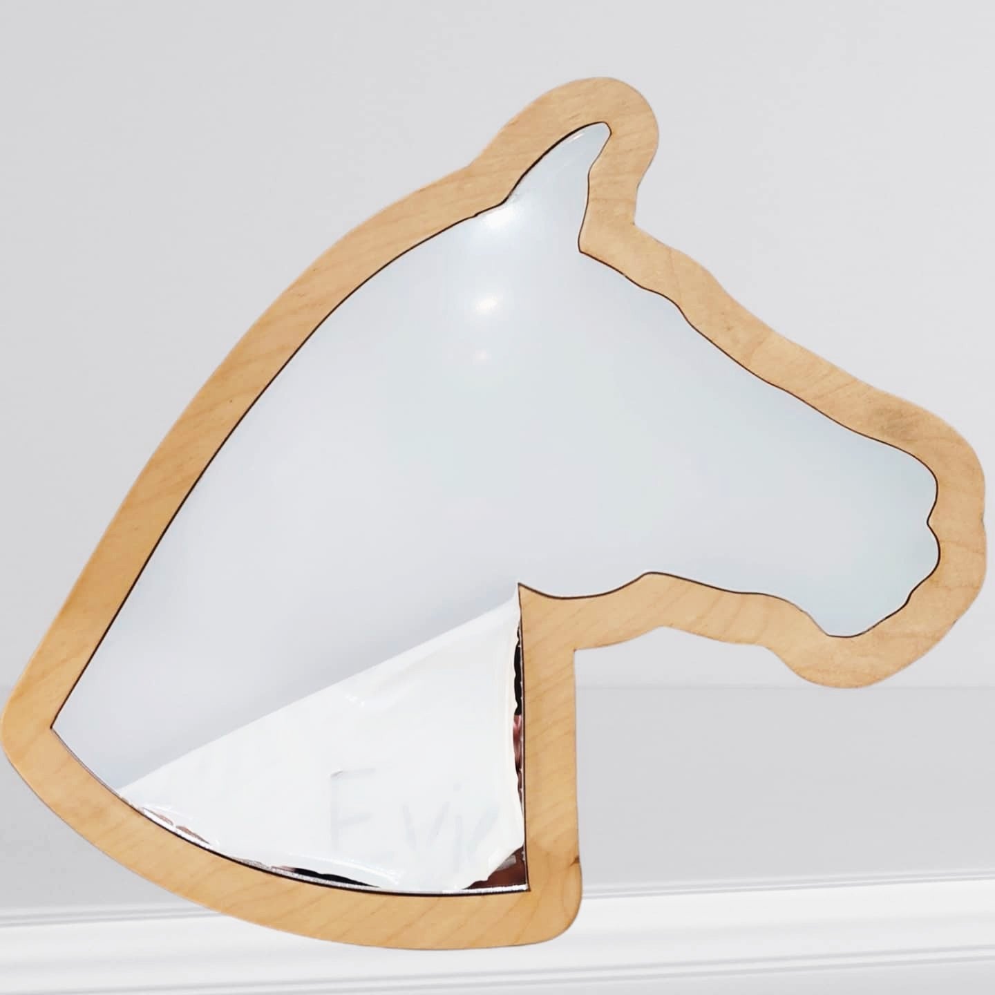 Luxury horse mirror