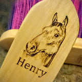 Personalised Horse/Pony Dandy Brush