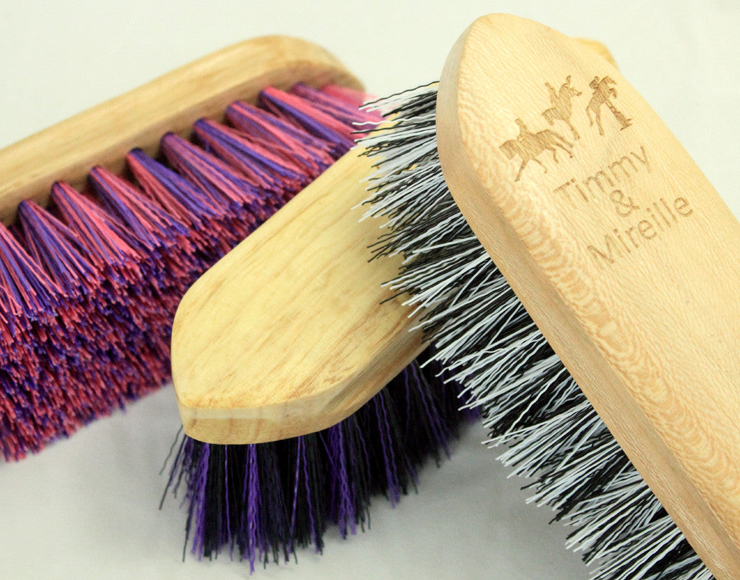 Personalised Horse/Pony Dandy Brush