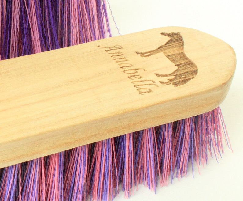 Personalised Horse/Pony Dandy Brush