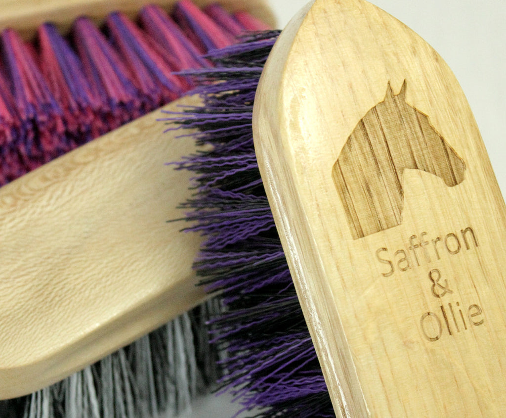 Personalised Horse/Pony Dandy Brush
