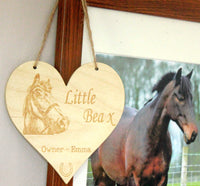 Equine Plaques with your photograph engraved