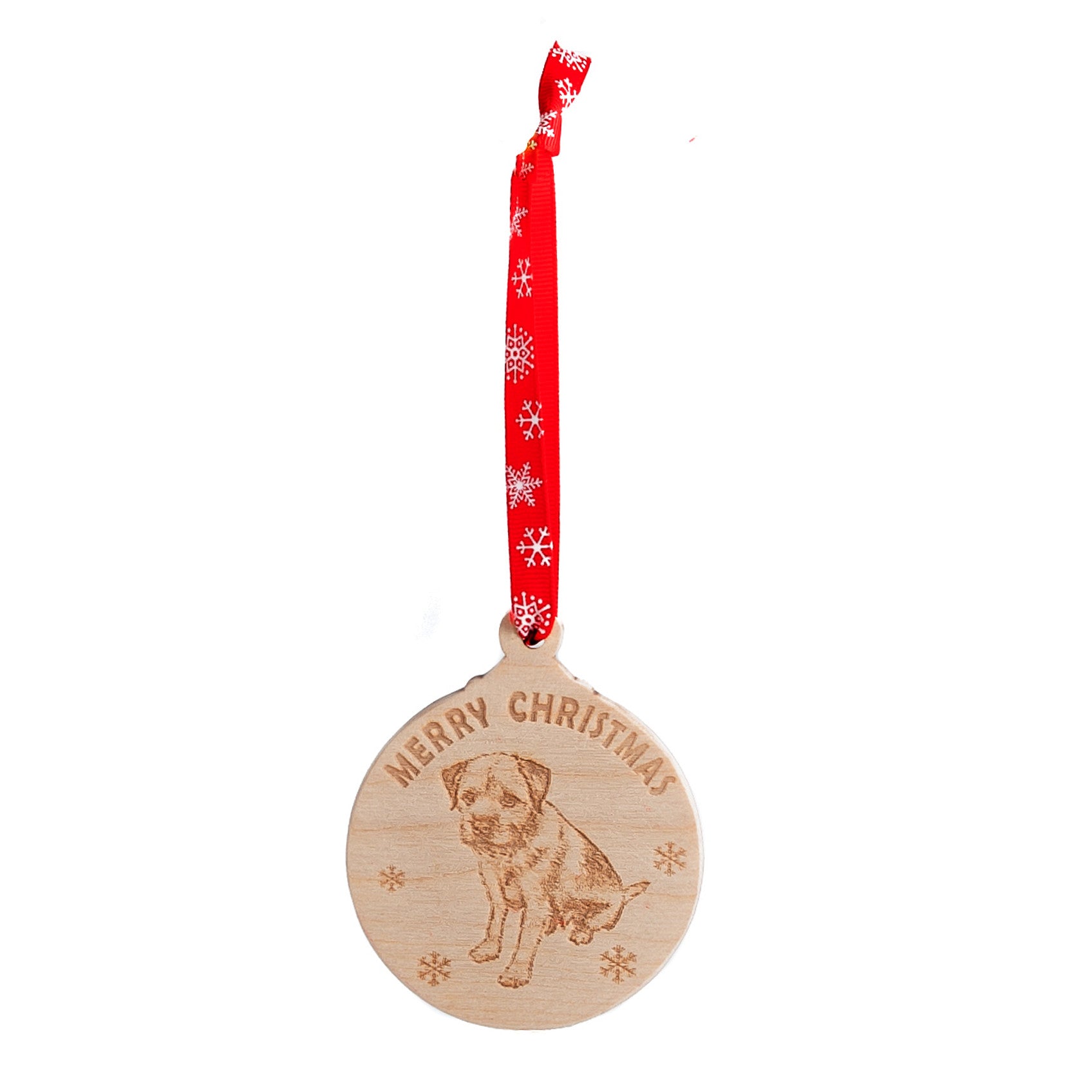 Personalised Christmas Wooden Baubles